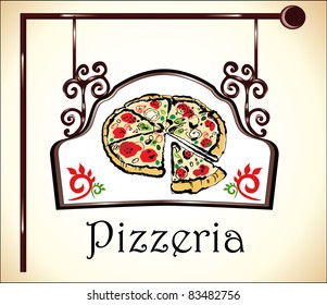 pizzeria sign