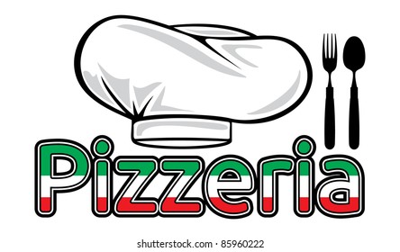 Pizzeria sign