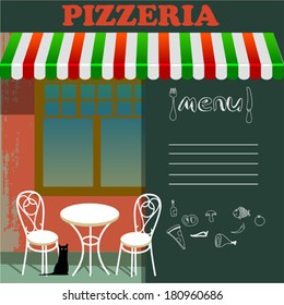  pizzeria in the street