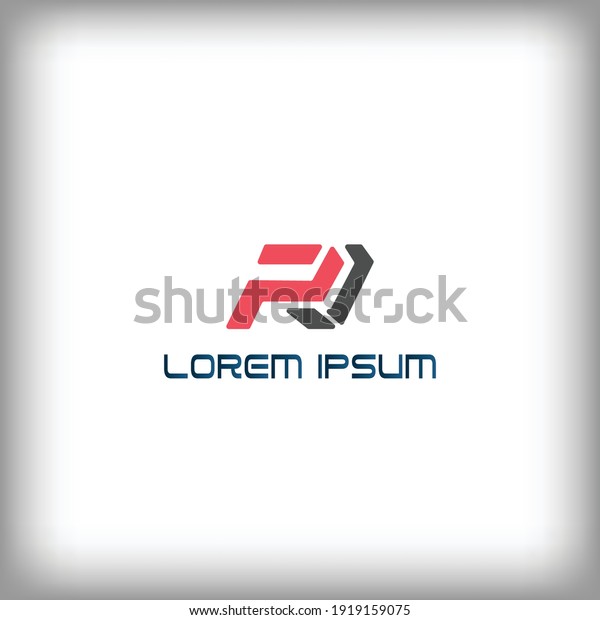 Pj Rj Tipografi Huruf Pj Rj Stock Vector Royalty Free 1919159075