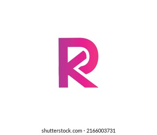 PK KP logo design vector template