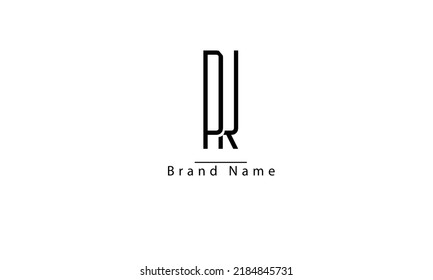 PK KP P K abstract vector logo monogram template