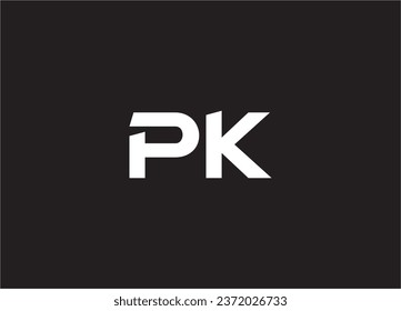 pk letter logo and monogram design