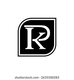 Tipo de letra PK Plantilla de Vector de diseño de logotipo, Letra Abstractas Diseño de logotipo PK, Vector de logotipo PK, Vector de icono PK