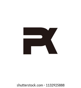 pk letter vector logo