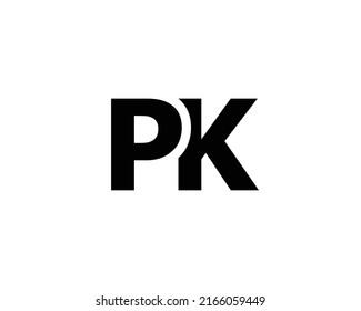 Pk Logo Design Vector Template Stock Vector (Royalty Free) 2166059449 ...