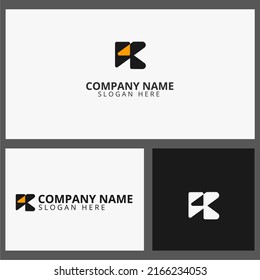 vector conjunto de logotipo PK. Logo de la empresa. Diseño monograma. Cartas P y K.