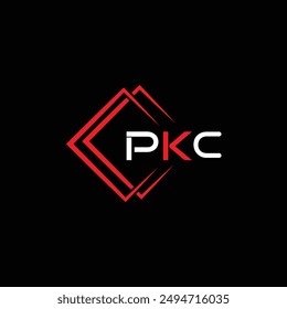 PKC letter technology logo design pkc logo