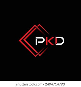 PKD Letter Initial Logo Design Template Vector Illustration