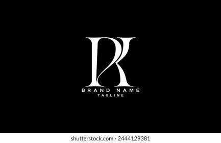 PKR, PRK, KPR, KRP, RKP, RPK, PK, KP, Abstract initial monogram letter alphabet logo design