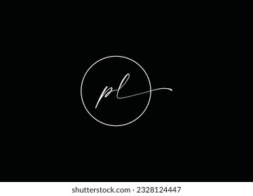 PL Abstract letter logo Design And Company logo Design 