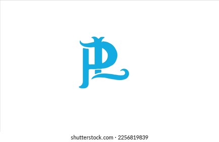 pl Abstract Letters Logo Monogram