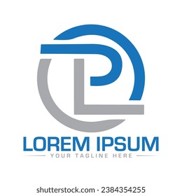 PL Letter Logo Design Unique and Modern Logo Design