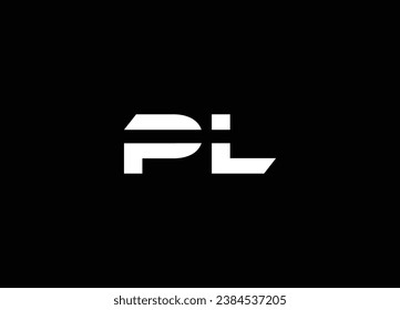 PL Logo Design And Monogram Logo