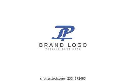 PL logo design vector template design for brand