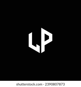 PL or LP abstract letter design. Professional business awesome artistic branding company different colors illustration logo or icon or monogram.