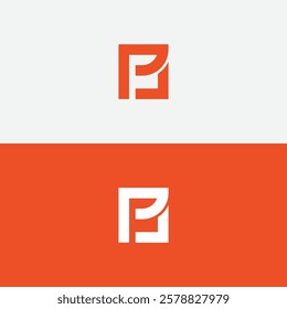 PL or LP Luxury Abstract icon Logo. Alphabet letter PL LP logo design template - vector.
