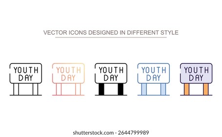 Design de ícone de placa com ilustração de estoque de fundo branco