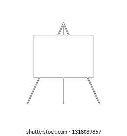 placard icon. Element of Education for mobile concept and web apps icon. Outline, thin line icon for website design and development, app development