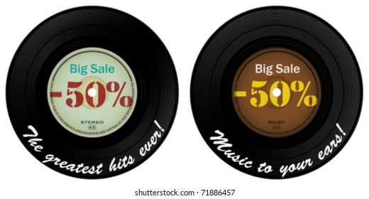placard for sales promotion