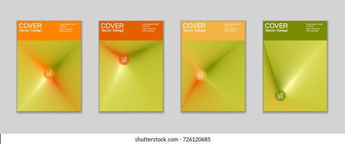 Placard templates set with abstract halftone lines rays, 80s memphis geometric style poster design elements. Retro art halftone vector illustration for banners, flyers, placards and party posters. 