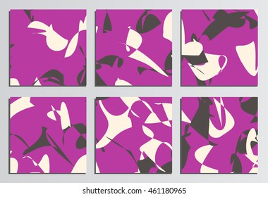 Placards or Posters. Corporate identity template. Business stationery mock-up with logo. Branding design