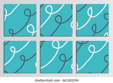 Placards or Posters. Corporate identity template. Business stationery mock-up with logo. Branding design