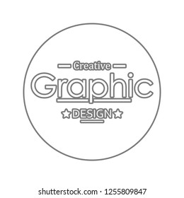 place for a brand icon. Element of cyber security for mobile concept and web apps icon. Thin line icon for website design and development, app development