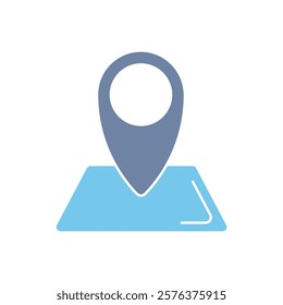place concept line icon. Simple element illustration. 
place concept outline symbol design.