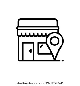 Place Destination  icon in vector. Logotype