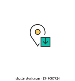 Place holder icon design. Interaction icon vector illustration