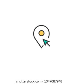 Place holder icon design. Interaction icon vector illustration