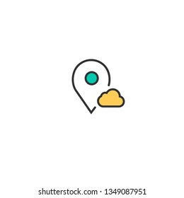 Place holder icon design. Interaction icon vector illustration