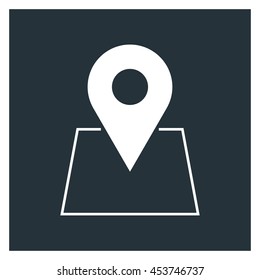 Place holder icon, Vector, Pin