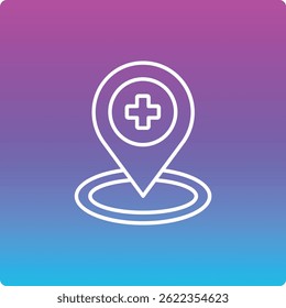 Coloque el ícono del Vector del sostenedor. Se puede utilizar para aplicaciones de impresión, móviles y de Web.