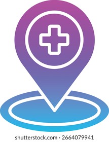 Coloque el ícono del Vector del sostenedor. Se puede utilizar para aplicaciones de impresión, móviles y de Web.