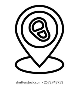 Place Holder Vector Line Icon Design