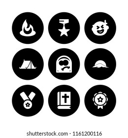 place icon. 9 place set with cultures, tired, japan and logo vector icons for web and mobile app