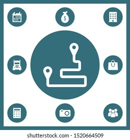 place icon illustration isolated vector sign symbol