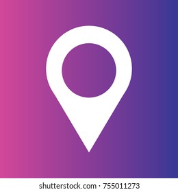 Place icon illustration isolated vector sign symbol