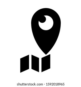 place icon isolated sign symbol vector illustration - high quality black style vector icons
