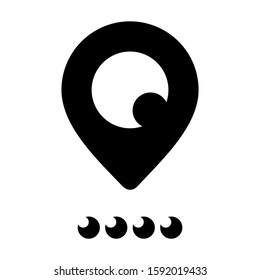 place icon isolated sign symbol vector illustration - high quality black style vector icons
