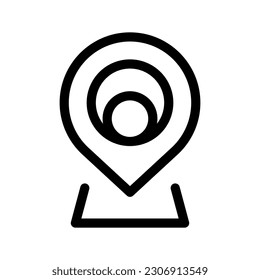 Place Localizer Icon Vector Symbol Design Illustration