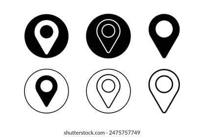 Place Location Icon vector illustration. Contact information