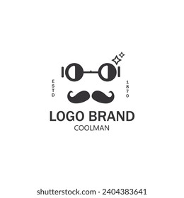 a place for logo design gentlemen to relax and smoke