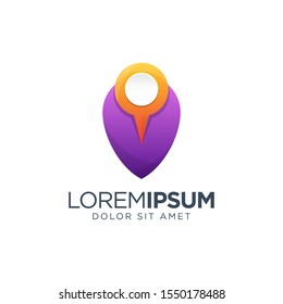 Place Logo Design Vector Illustration