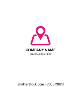Place logo design vector sign template