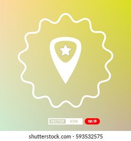 Place Optimization, icon, vector