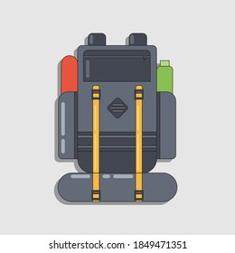 As a place to put luggage up the mountain. To make climbing the mountain easier