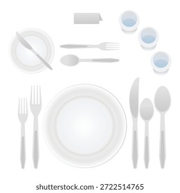 Platzierung Einstellung Etiquette Vektorgrafik